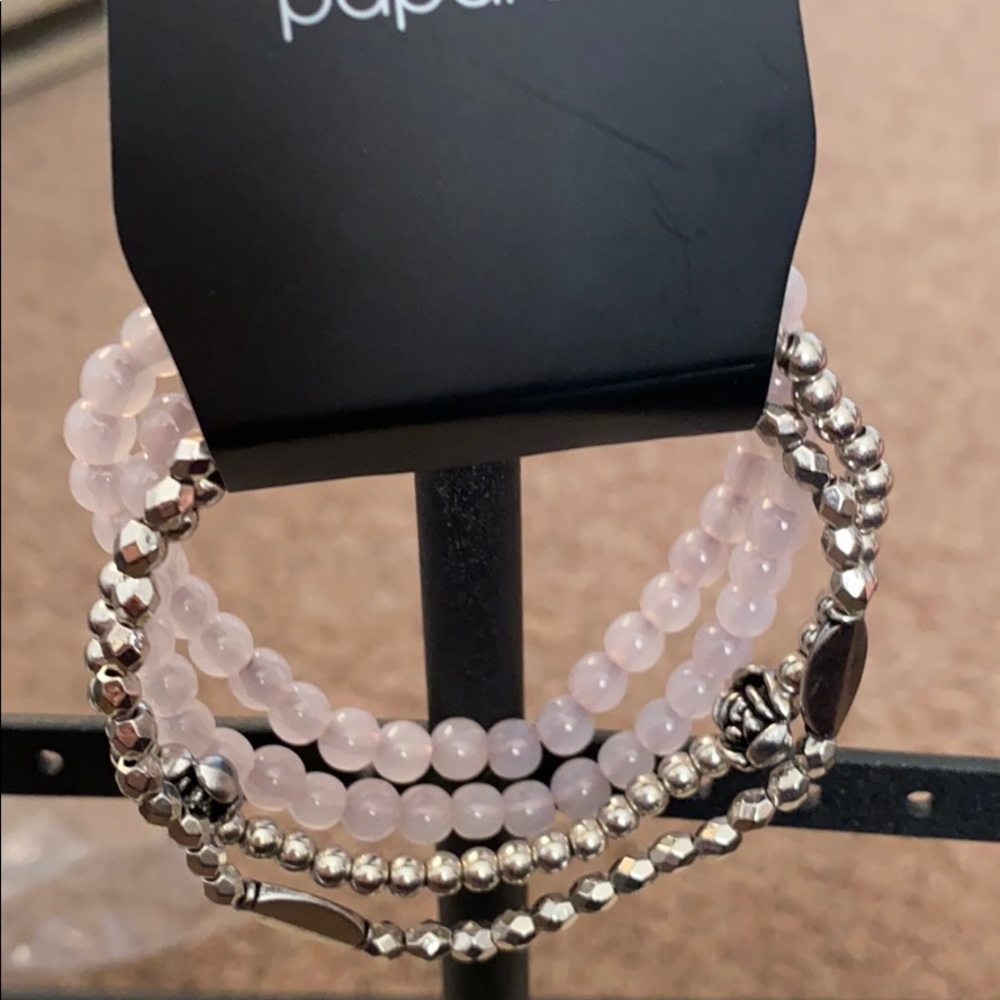 Silver Stretchy Bracelets